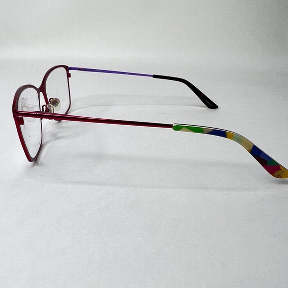 VERA Bradley Eyeglasses Frames LUCY Pop Art‎ Pink Purple Womens 54-16-137 H3652 main image 4